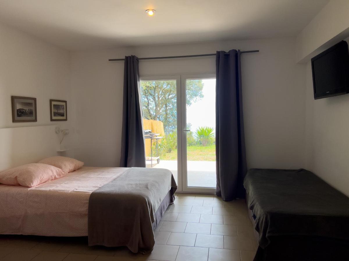 La Pampa Cargese Chambres D Hotes Exteriör bild